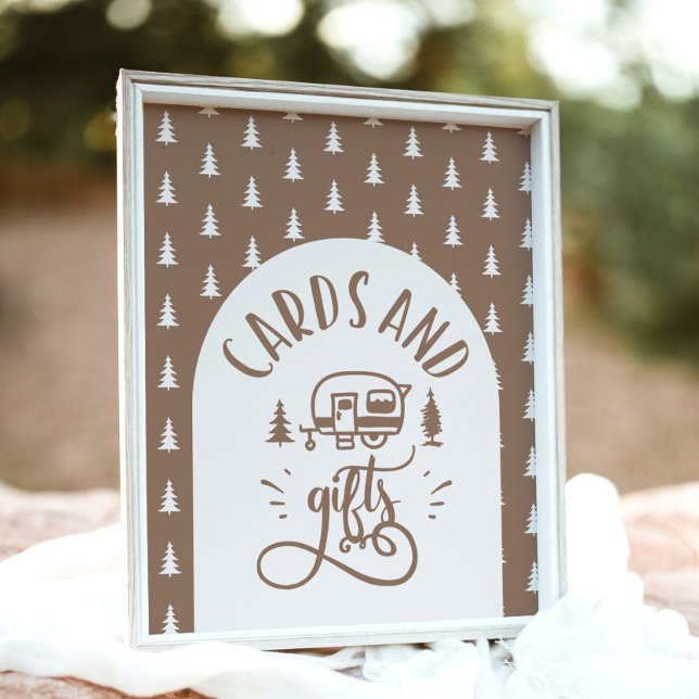 Cards and gifts Capming One Happy Camper birthday Poster (Creator Uploaded)