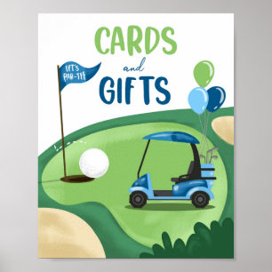 Cards and Gifts Golf Par-Tee Boy Birthday Sign
