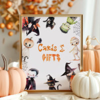 Cards and gifts Halloween costume party