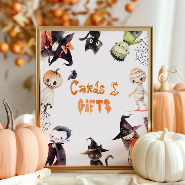 Cards and gifts Halloween costume party Poster (Creator Uploaded)