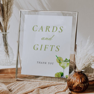 Cards and Gifts Mexican Fiesta Bridal Shower Sign