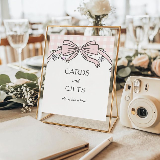 Cards and Gifts Pink Ice Cream Sundae Baby Shower Poster (Creator Uploaded)