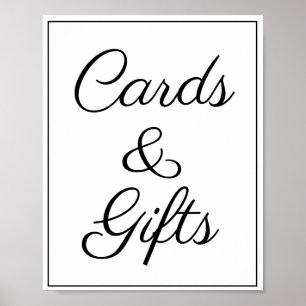 Cards and Gifts sign