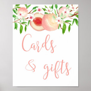 Cards and Gifts Table Shower or Birthday Sign