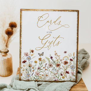 Cards and Gifts Wildflower Garden Flowers Sign