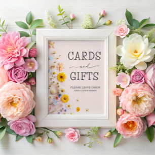 Cards and Gifts Wildflower Party Poster