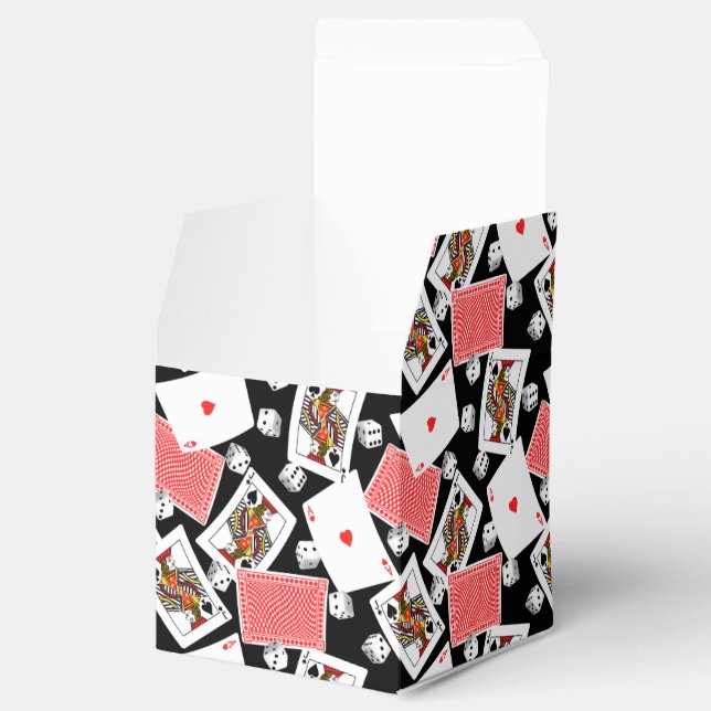 Cards & dice favour box (Opened)