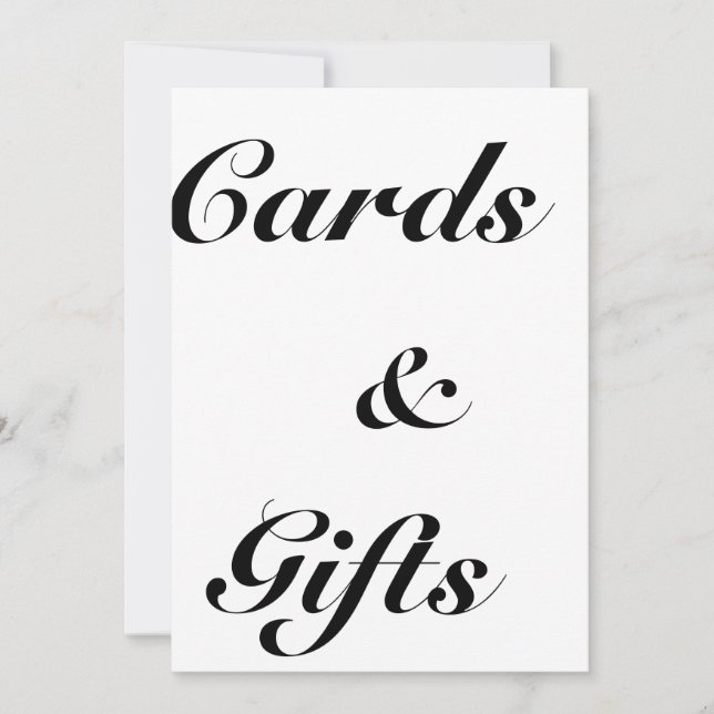 Cards & Gifts Cards (Front)