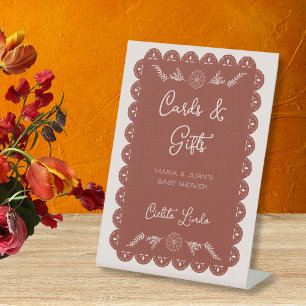 Cards & Gifts Cielito Lindo Neutral Baby Shower Pedestal Sign