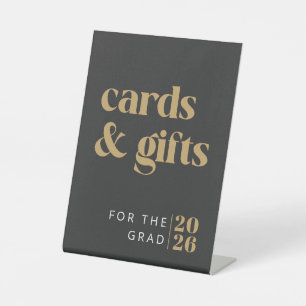 Cards & Gifts Graduation Party Pedestal Sign
