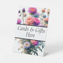 Cards & Gifts here wedding gift table sign