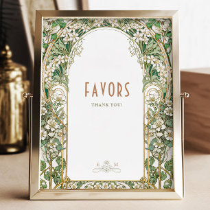 Cards & Gifts Sign Vintage Art Nouveau by Mucha