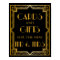Cards & Gifts  Wedding Sign | Gatsby Art Deco