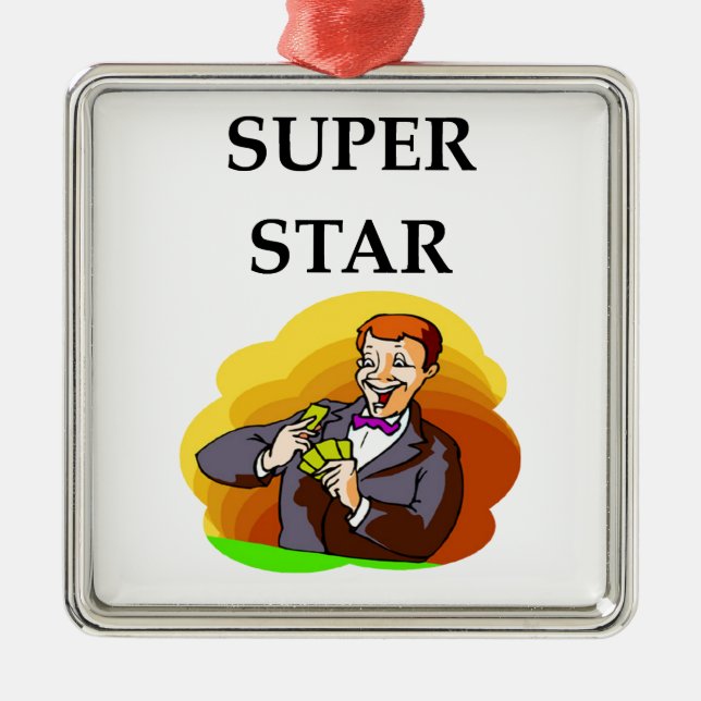 cards metal tree decoration (Front)