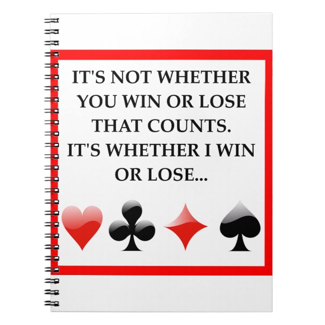 CARDS NOTEBOOK (Front)