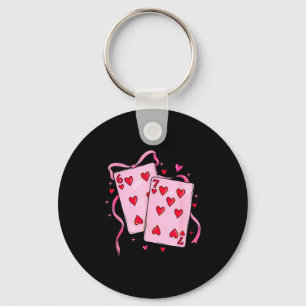 Cards Valentine Meme 6 Coquette Bow Funny Gift Tee Key Ring
