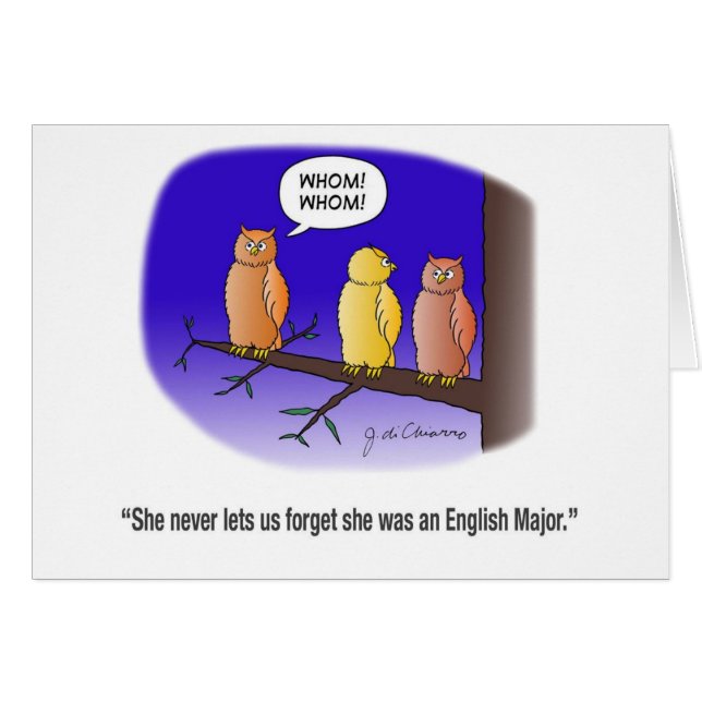 Cards WHOM! WHOM! (Front Horizontal)