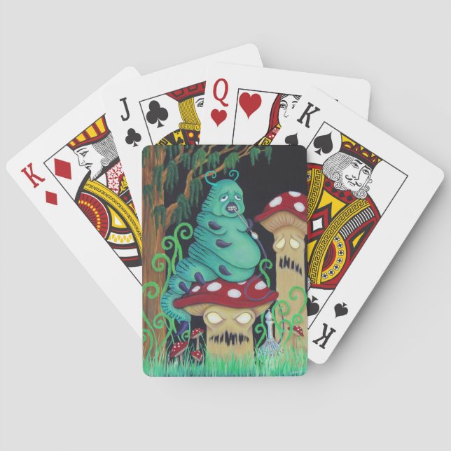 Cards with the Caterpillar (Back)