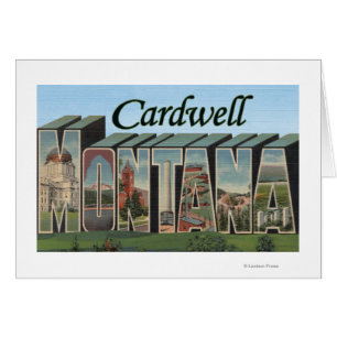 Cardwell, Montana - Large Letter Scenes