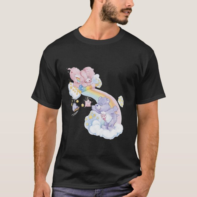 Care Bears Cheer & Share Rainbow Waterfall T-Shirt (Front)