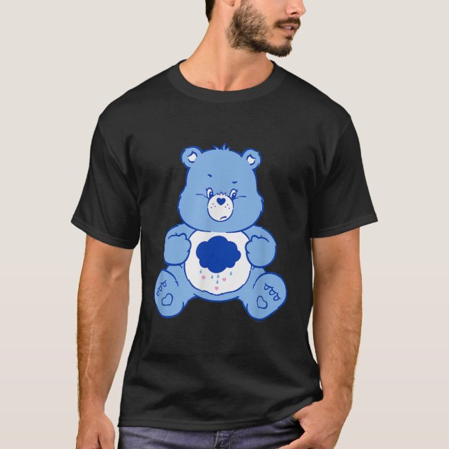 Care Bears Grumpy Bear Sitting  T-Shirt (Front)