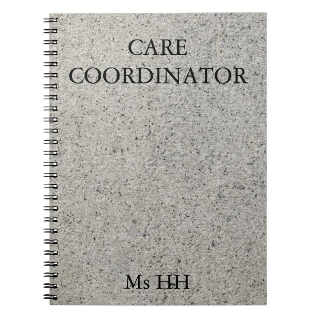 Care Coordinator Notebook (Front)