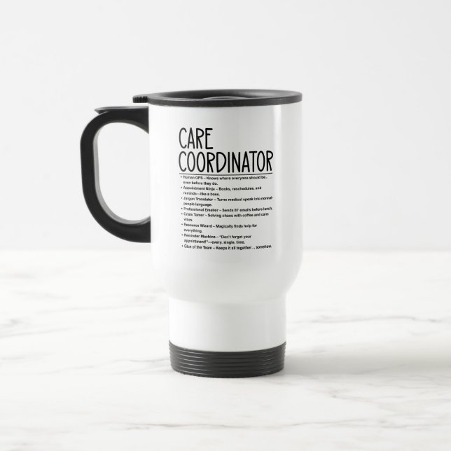 Care Coordinator Travel Mug (Left)