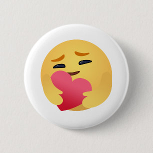Care Emojis Facebook 6 Cm Round Badge