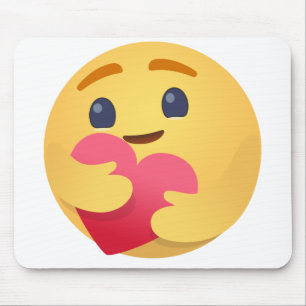 Care Emojis Facebook Mouse Pad
