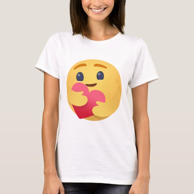 Care Emojis Facebook T-Shirt (Front)