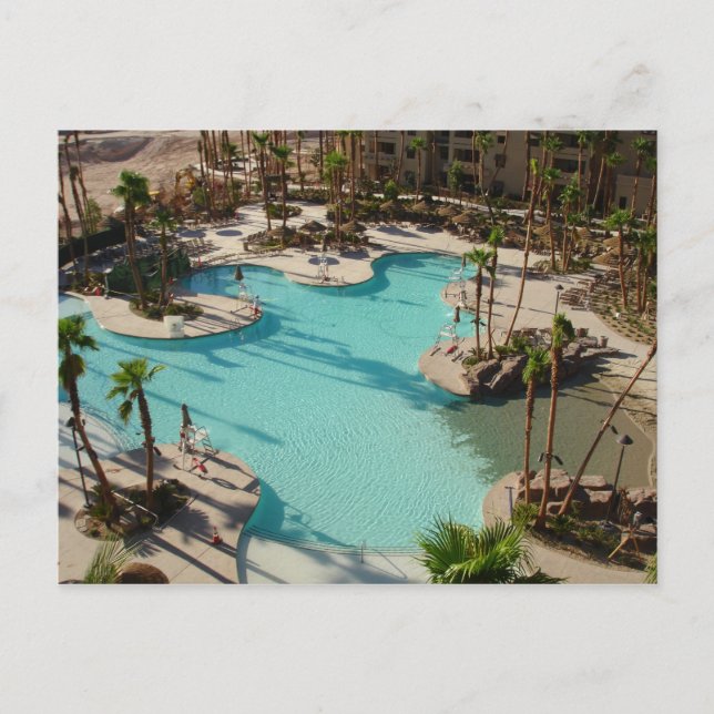 Care for a swim? postcard (Front)