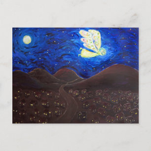 Care of the Soul Angel Art Painting Postcard