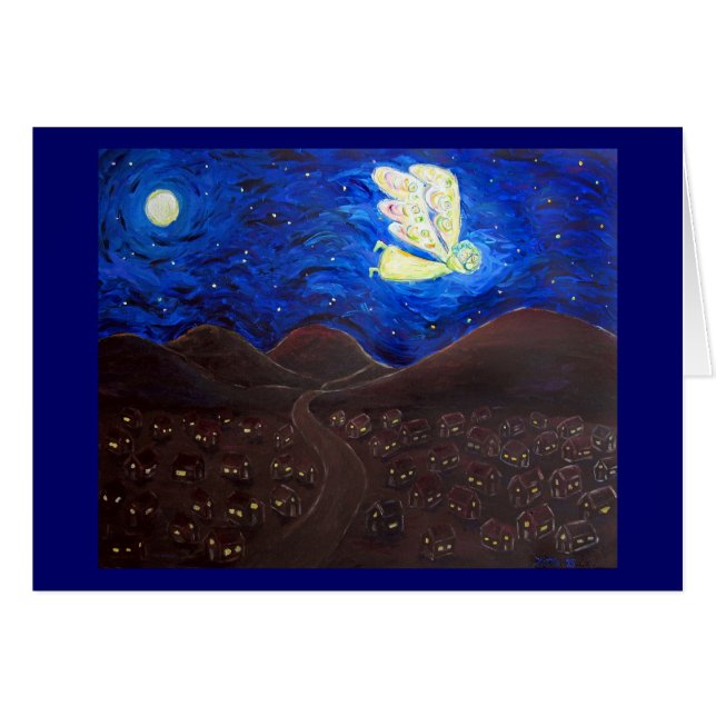 Care of the Soul Angel Note or Greeting Cards (Front Horizontal)