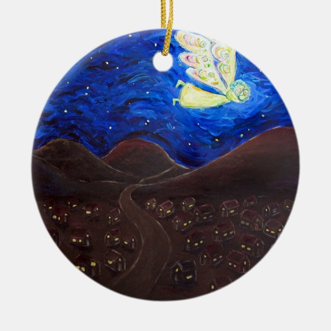 Care of the Soul Angel with Baby Gift Ornaments (Front)