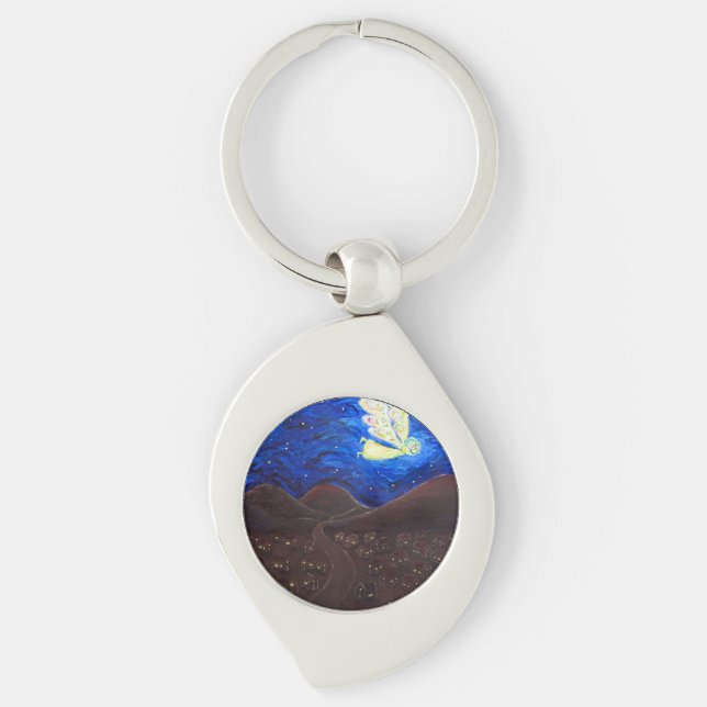 Care of the Soul Guardian Angel Custom Keychains (Front)