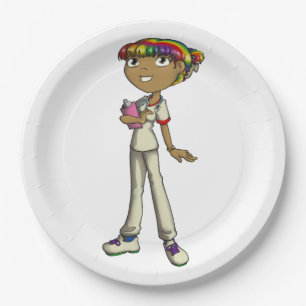 Care Paper Plate