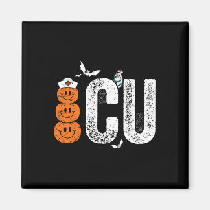 Care Unit Nurse Nursing Halloween Critical Care Magnet
