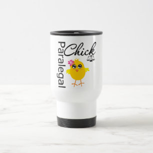 Career Chick Paralegal Travel Mug