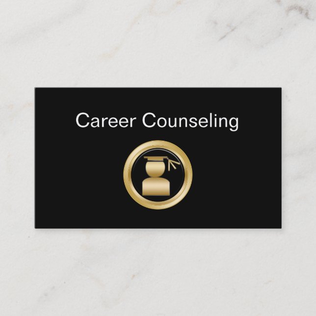 Career Counseling Business Cards (Front)