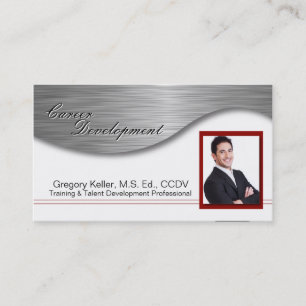 Career Development Business Card - Professional