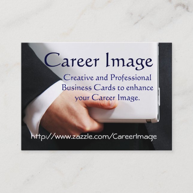 Career Image Business Card - Customisable (Front)