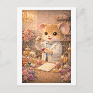 Career Mouse as Perfumer Postcard