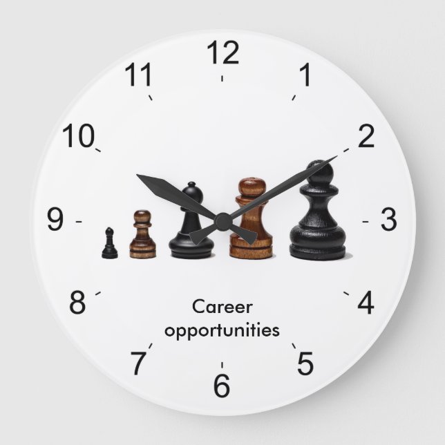 Career Opportunities Large Clock (Front)