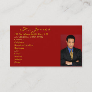 Career/Talent/Agent_ Business Card