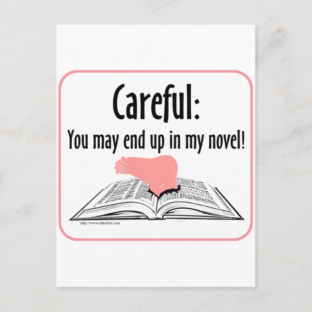 Careful! Postcard (Front)