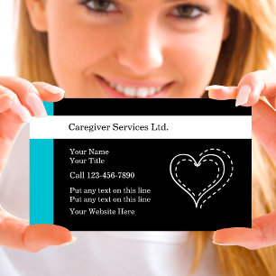 Caregiver Business Cards
