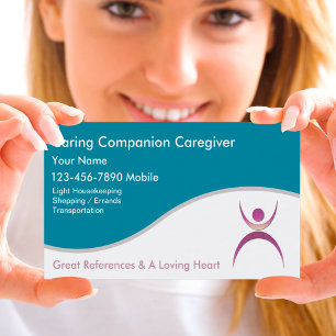Caregiver Business Cards