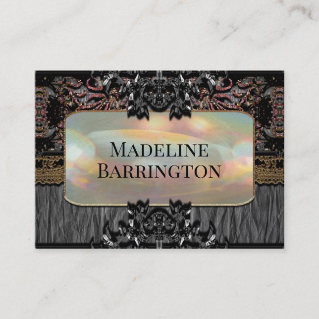 Caregiver Gentle Moments Professional Business Card (Front)