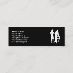 Caregiver Mini Business Card