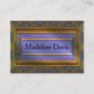 Caregiver Service Elegant Impression Professional Business Card